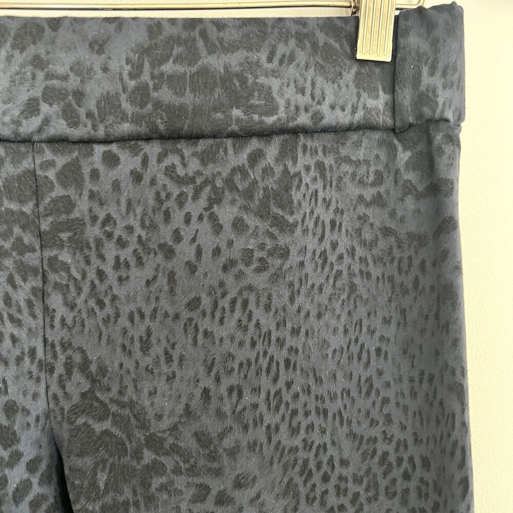 Willow & Clay Women’s Leggings M Leopard Blue Black